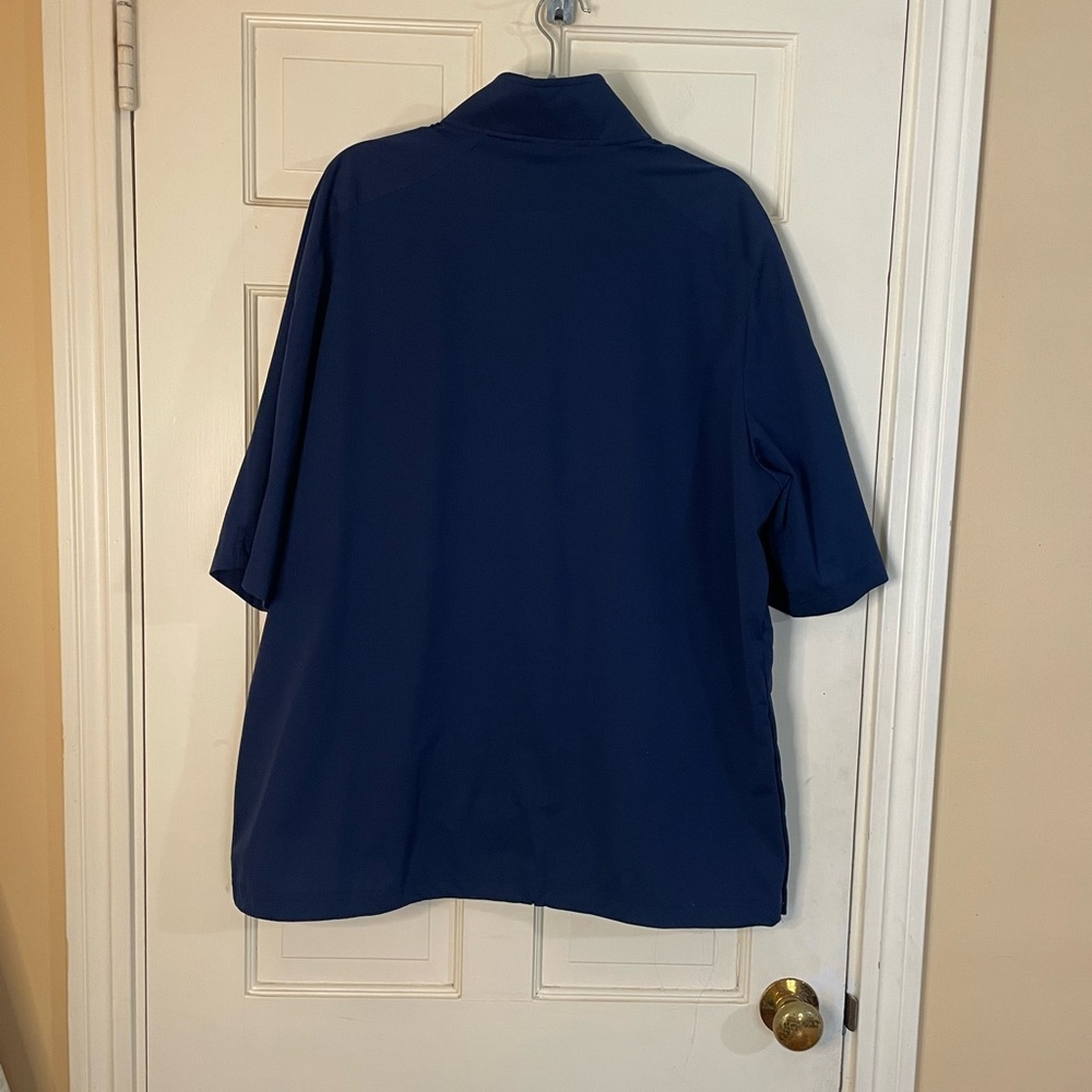 Under Armour Jacket Mens XL Blue  Short Sleeve 1/4 Zip Pullover 2016 US Open - Picture 5 of 10